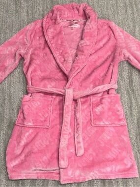 Juicy Couture Plush Pink Sleepwear Robe